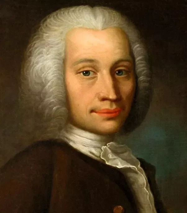 Anders Celsius Pintura do rosto de Anders Celsius