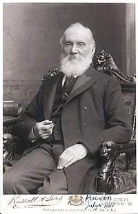 William Thomson, Baron Kelvin Foto do Físico William Thomson, Baron Kelvin